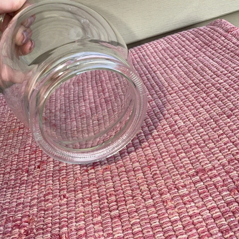 Vintage Ruffled Top Clear‎ Glass 6